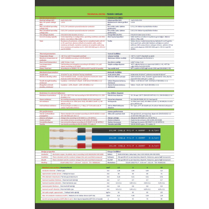  6mm2 Solar Kablo 6mm2 Solar Kablo