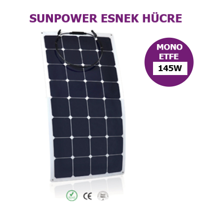  Lexron 145w Monokristal Esnek Güneş Paneli Lexron 145w Monokristal Esnek Güneş Paneli